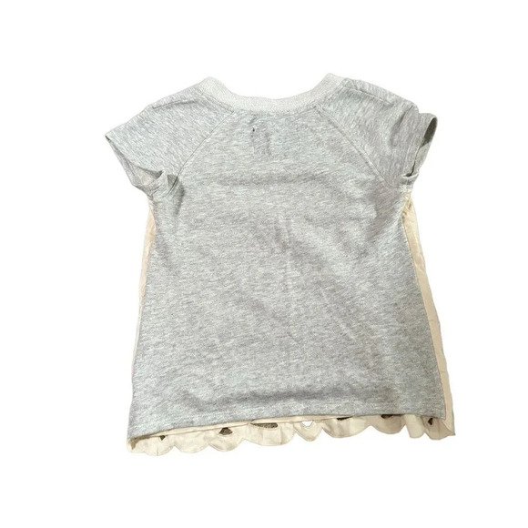 Anthropologie Saturday Sunday Millie Quilted Cut Out Crewneck Top Sz Small - Picture 2 of 9